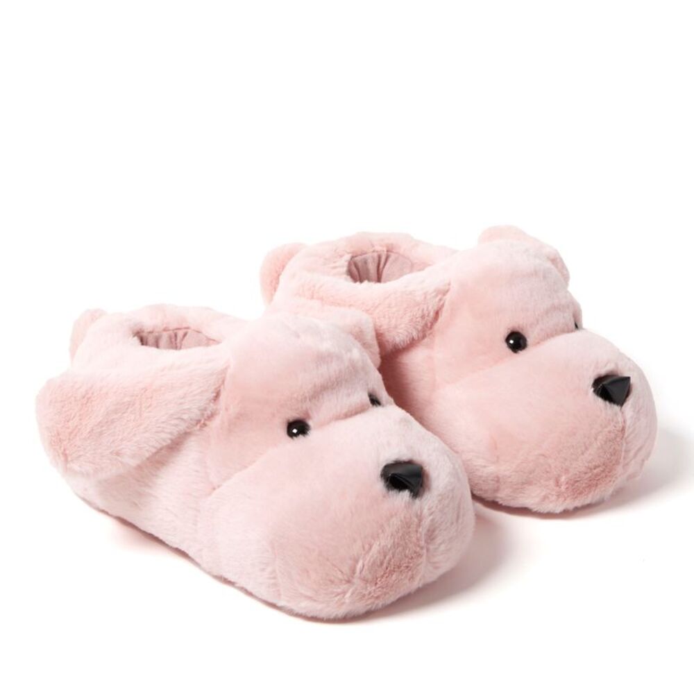 Cozyfoams Women's Overstuffed Animal Closed Back Slipper